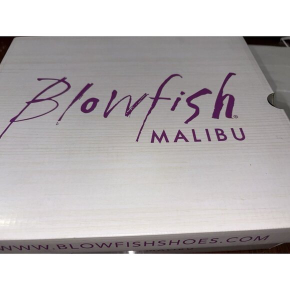 Blowfish Malibu Brown Veto Faux Suede Ankle Boots Side Zip Women 8 Buckle New - Picture 13 of 13